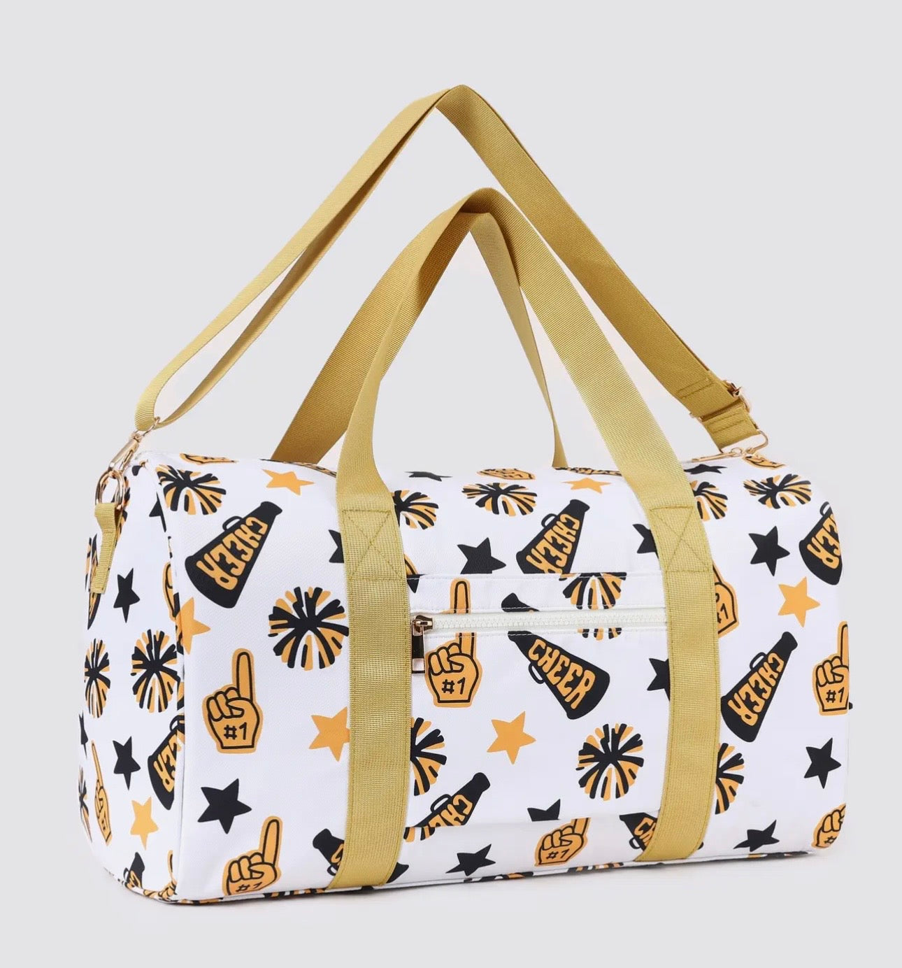 Black & Gold Cheer Duffle Bag – jernijacks