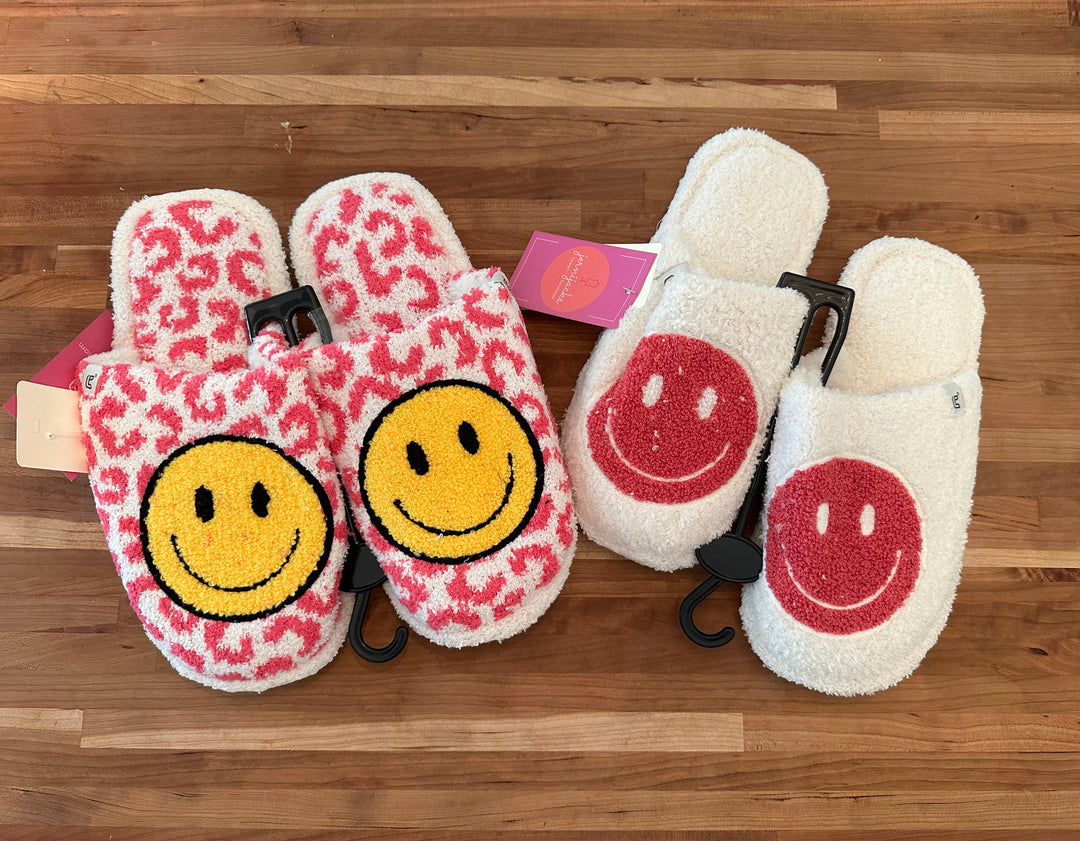Smiley Face Slippers