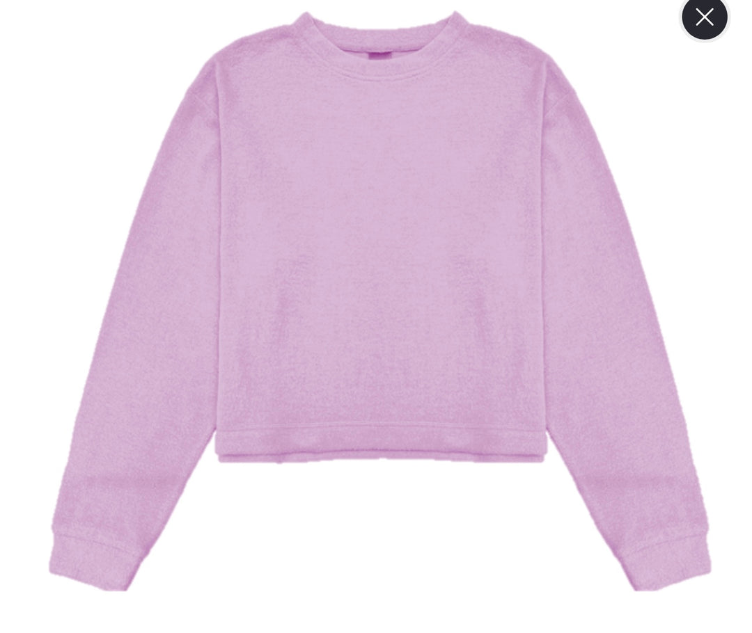 Cuddle Soft Sweatshirt-Lavender