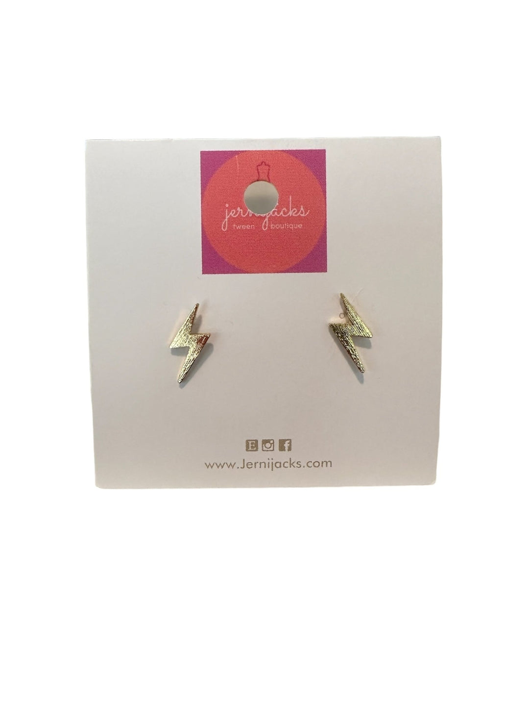 Lightning Studs - Gold Dipped - jernijacks