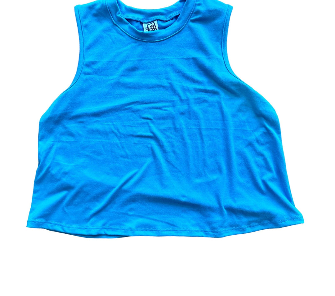 Aqua Brushed Tank - jernijacks