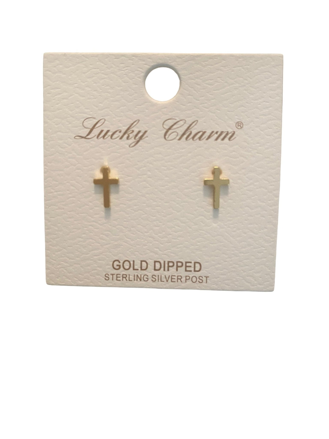 Cross Stud Earrings - jernijacks