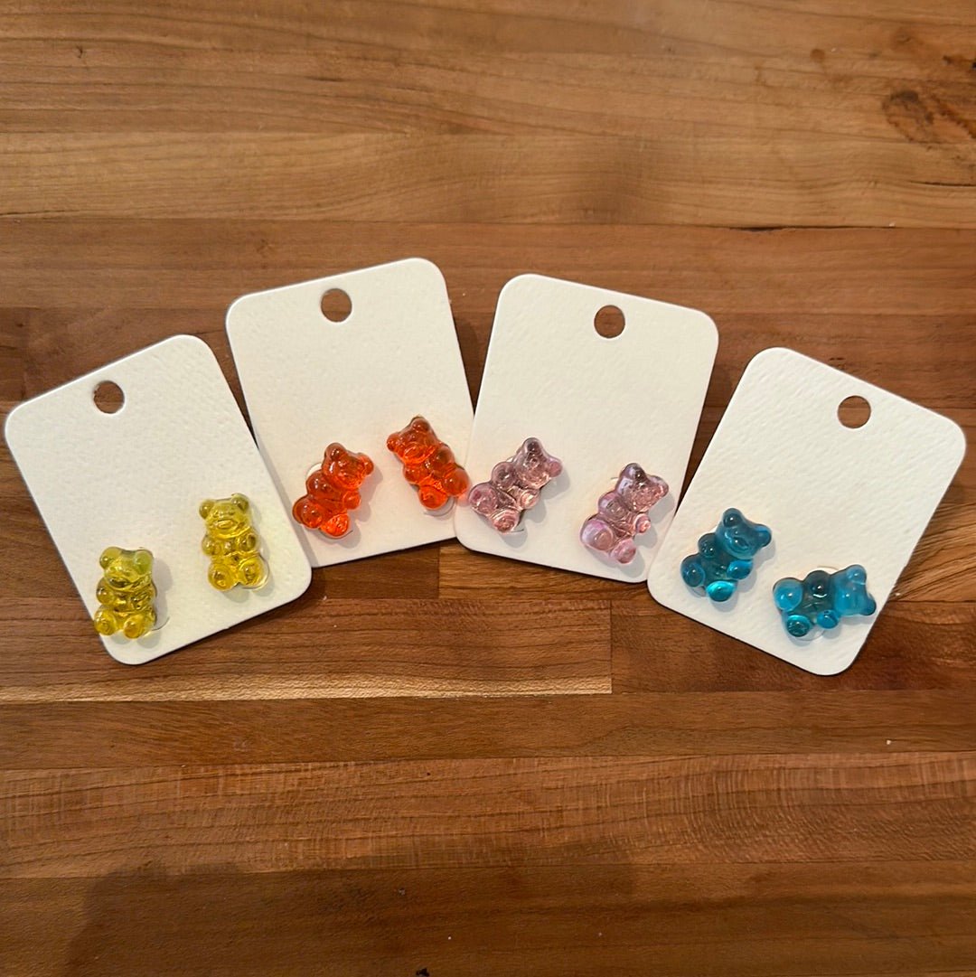 Gummy Bear Stud Earrings - jernijacks
