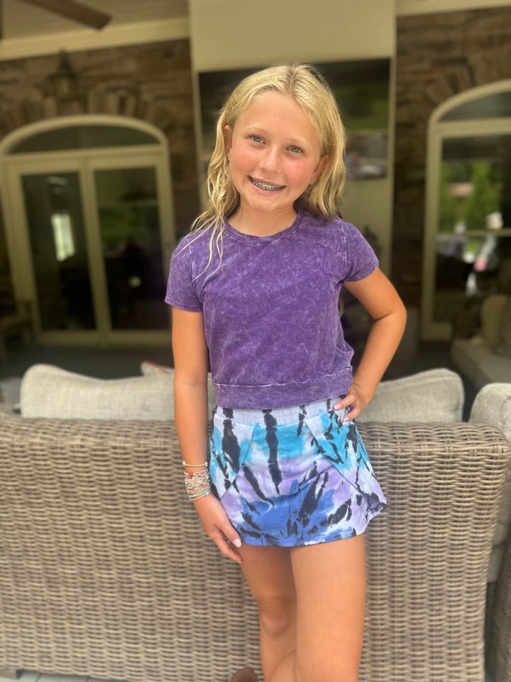 Tie Dye Skort