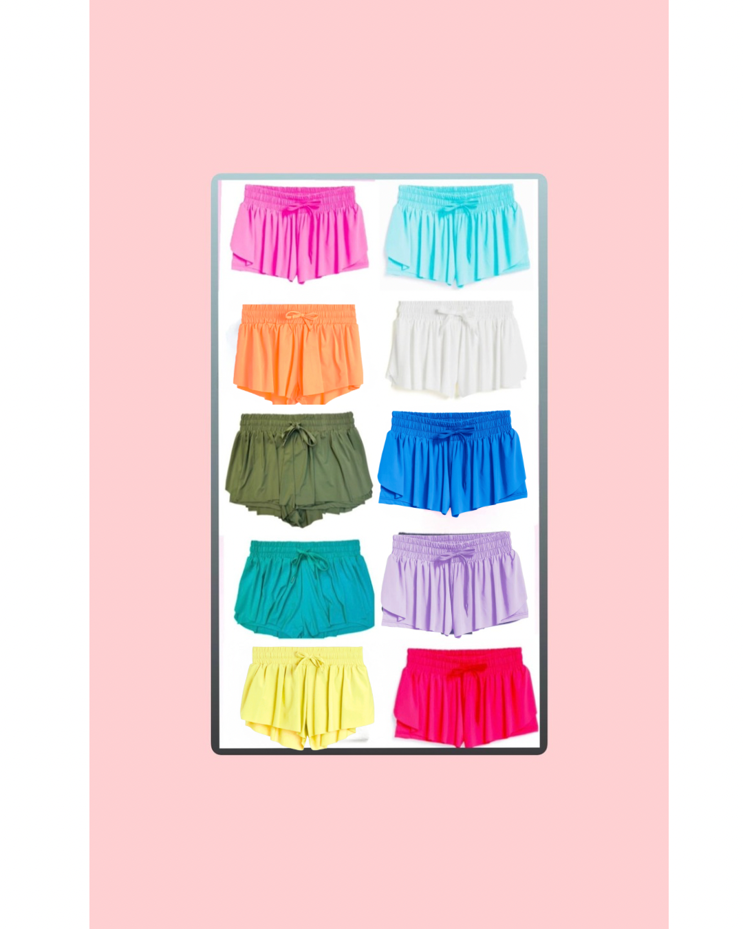 Butterfly Shorts-11 Colors!