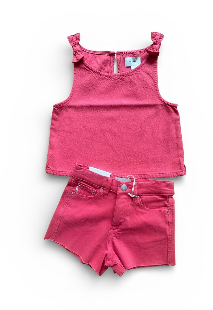 DL 1961 Raspberry Hana Top