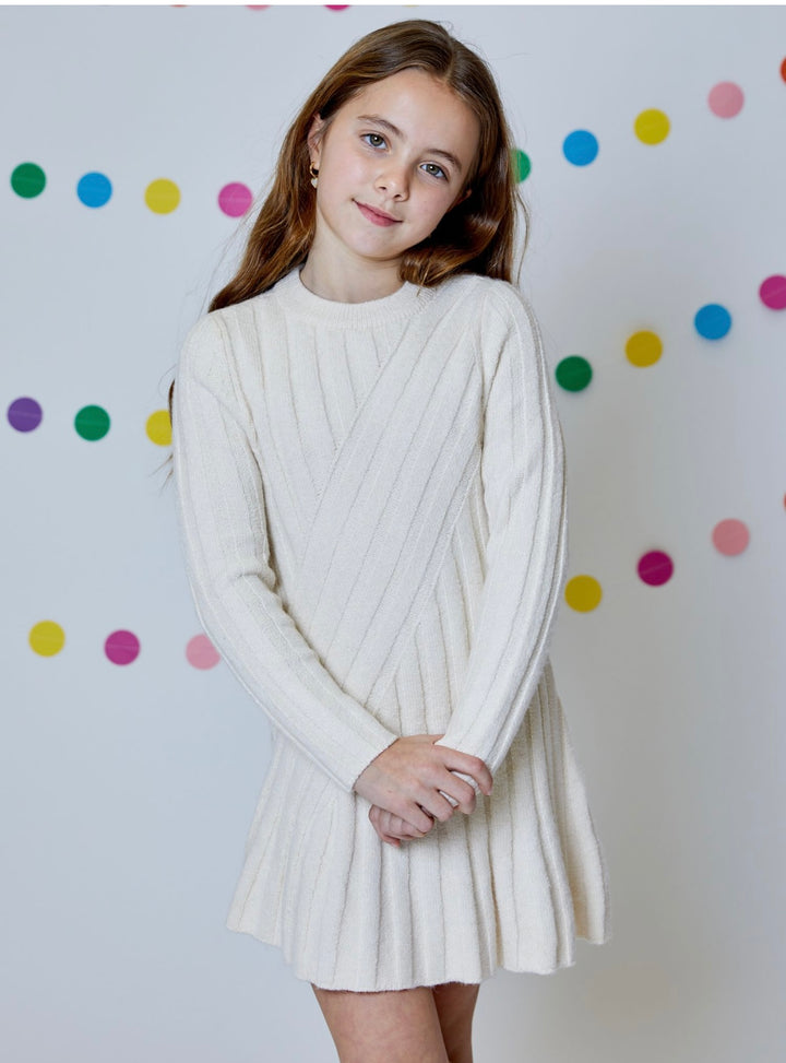 Cream Sweater Dress