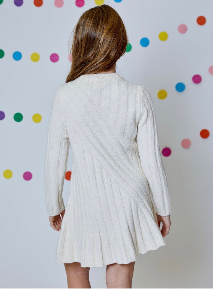 Cream Sweater Dress