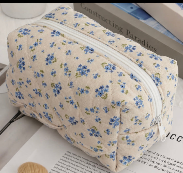 Quilted Makeup Bags-3 PRINTS!