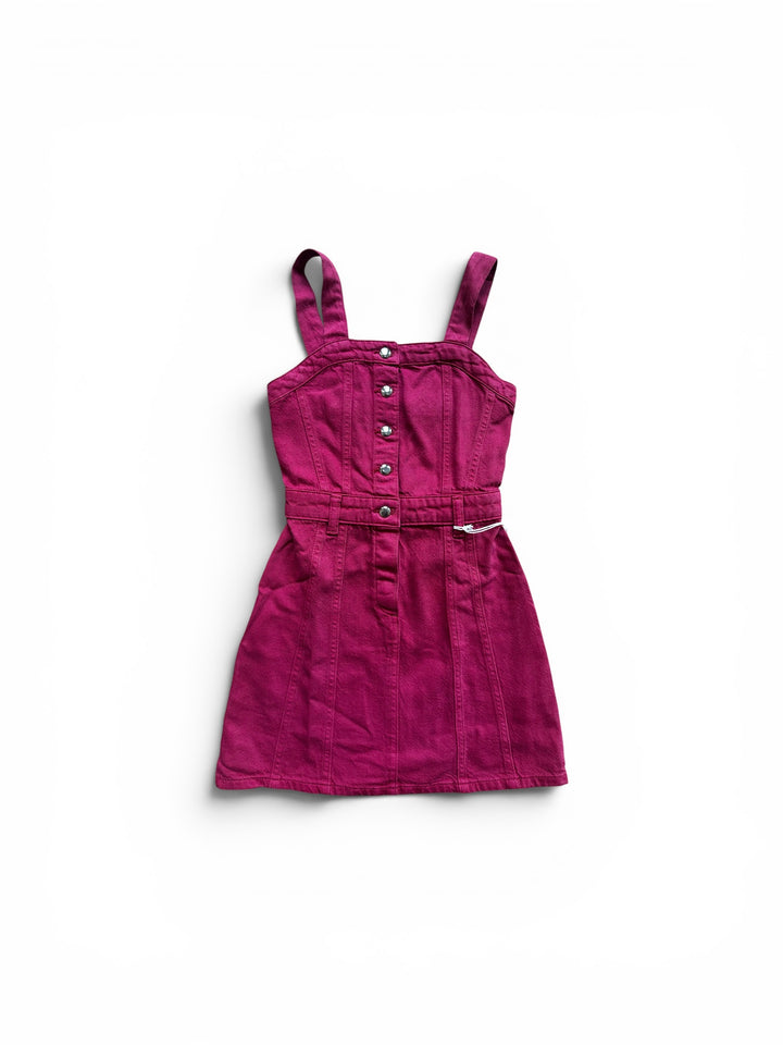 Red Trucker Dress