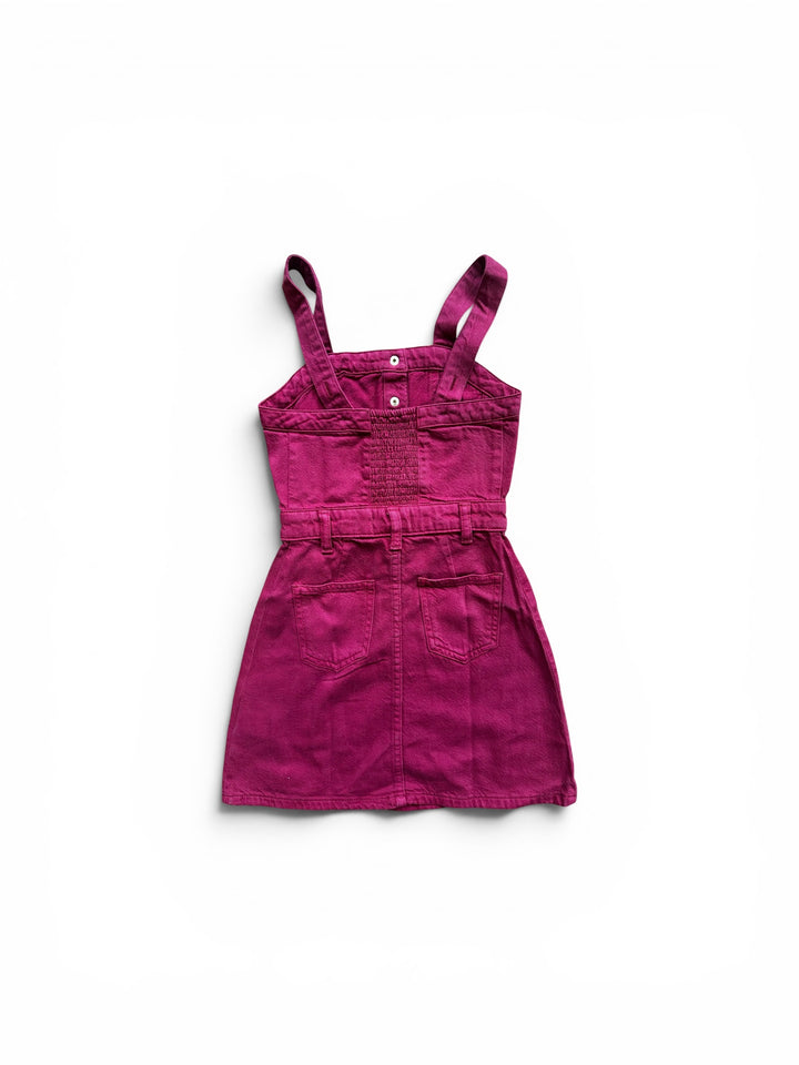 Red Trucker Dress