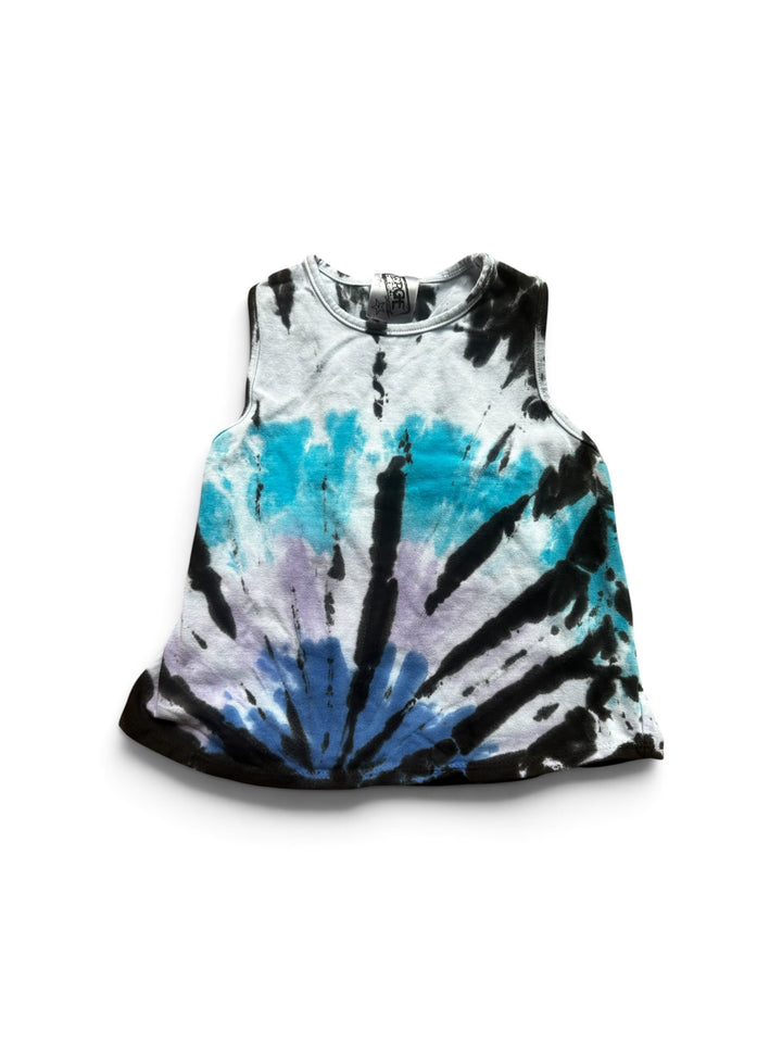 Tie Dye Ruched Tank