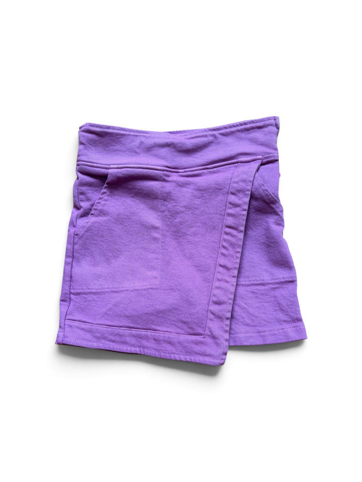 Magenta Denim Skort
