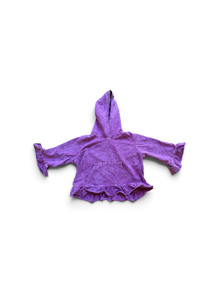 Magenta Mineral Washed Hoodie