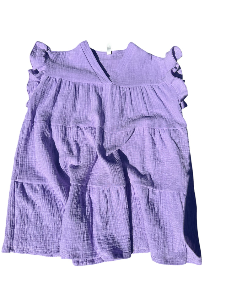Lavender Gauze Dress