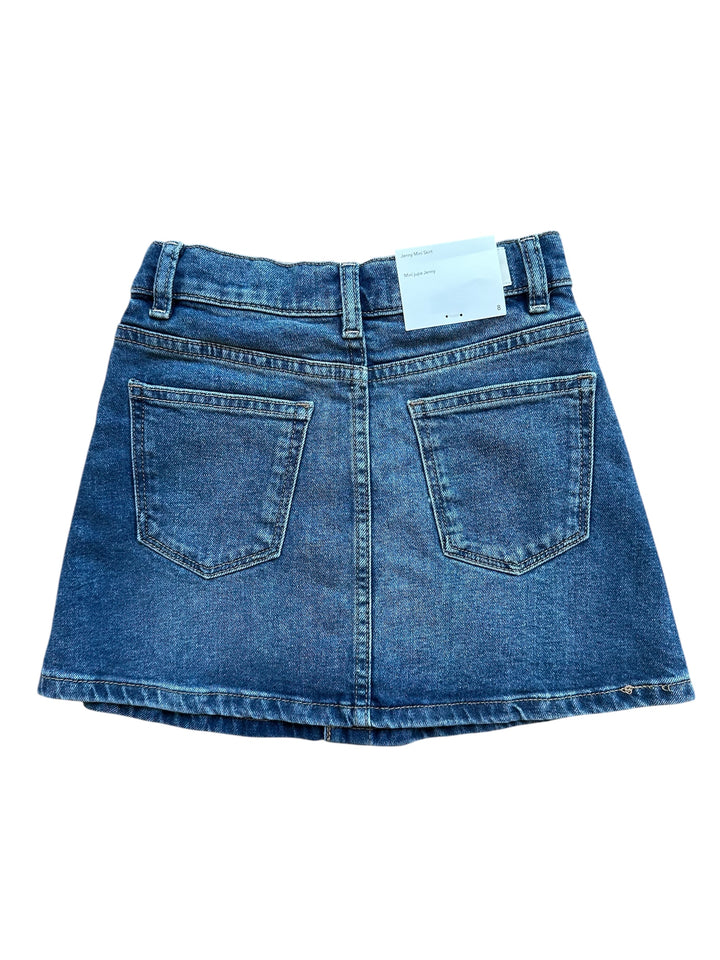 Jenny Button Down Denim Skirt