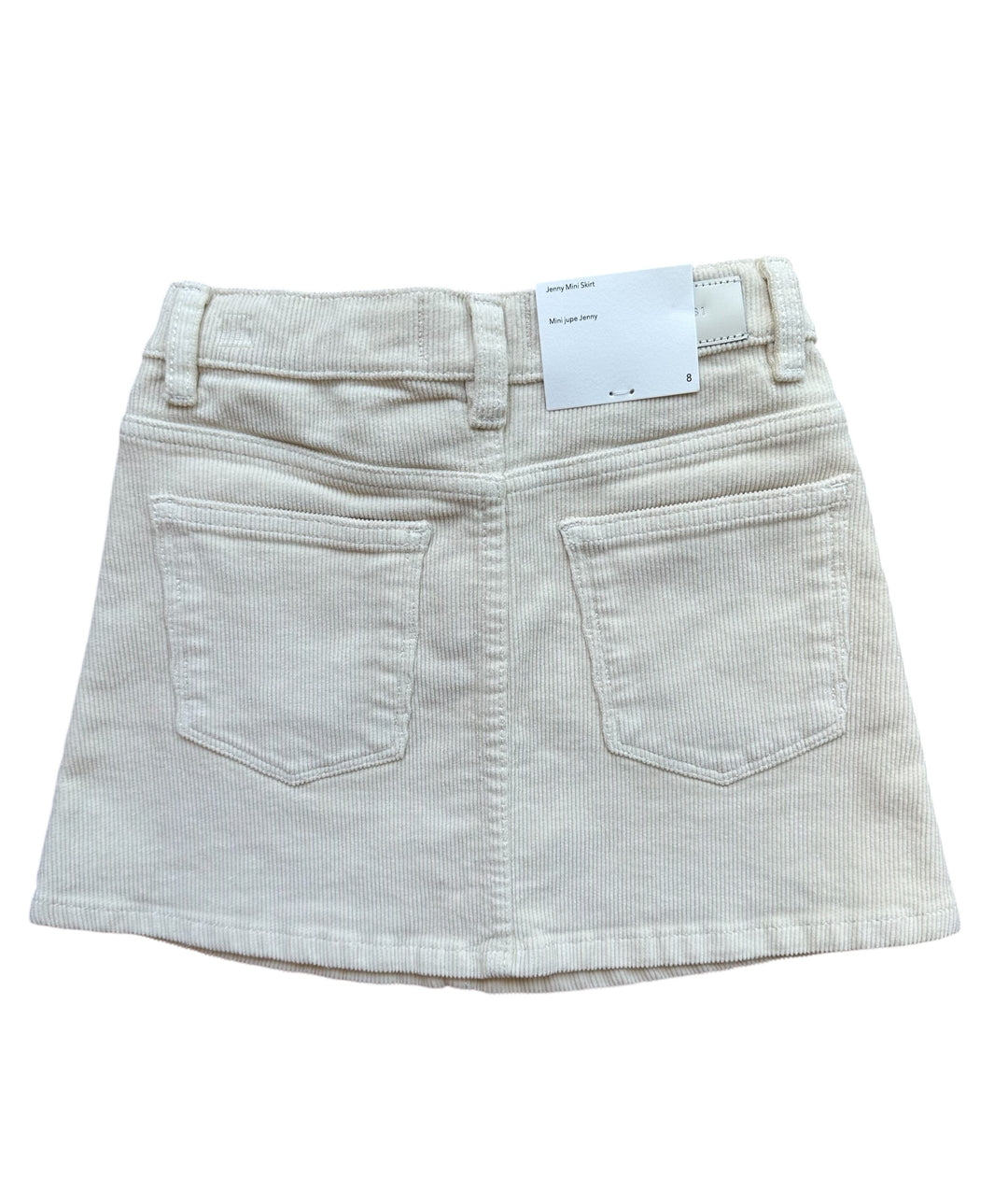 Jenny Cream Cord Skirt