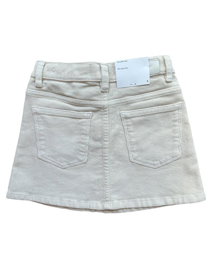 Jenny Cream Cord Skirt
