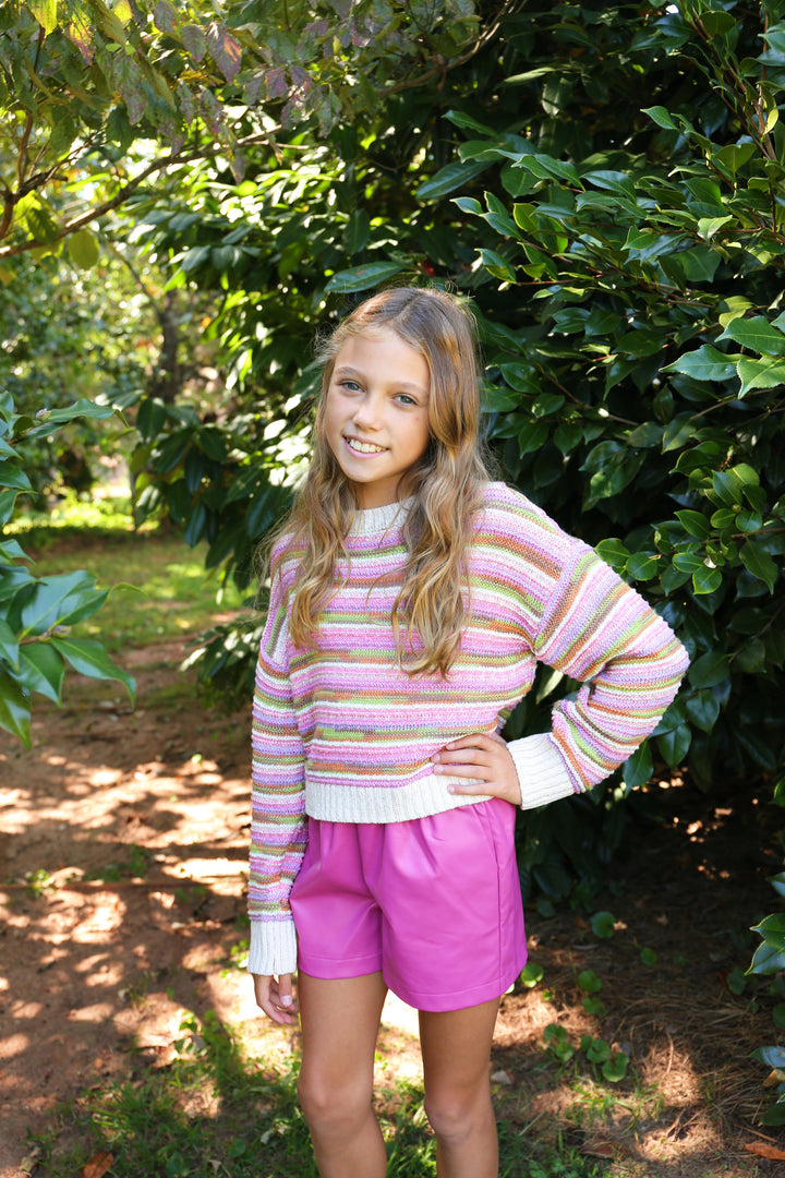 Bright Stripe Sweater
