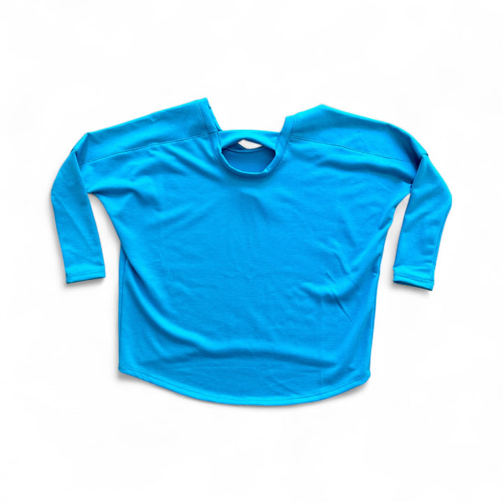 Turqouise Key Hole Top