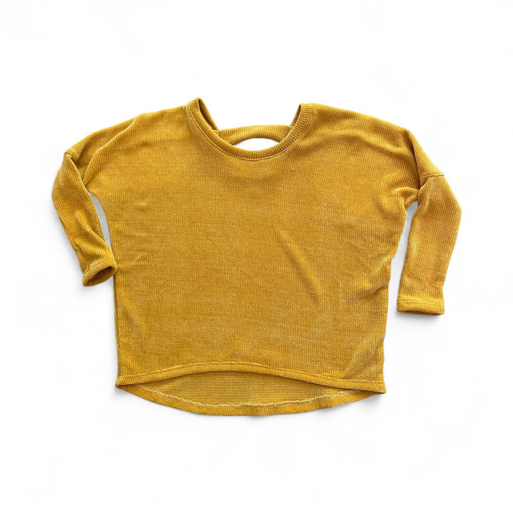 Gold Keyhole Top