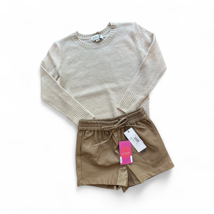 Beige Knitted Sweater