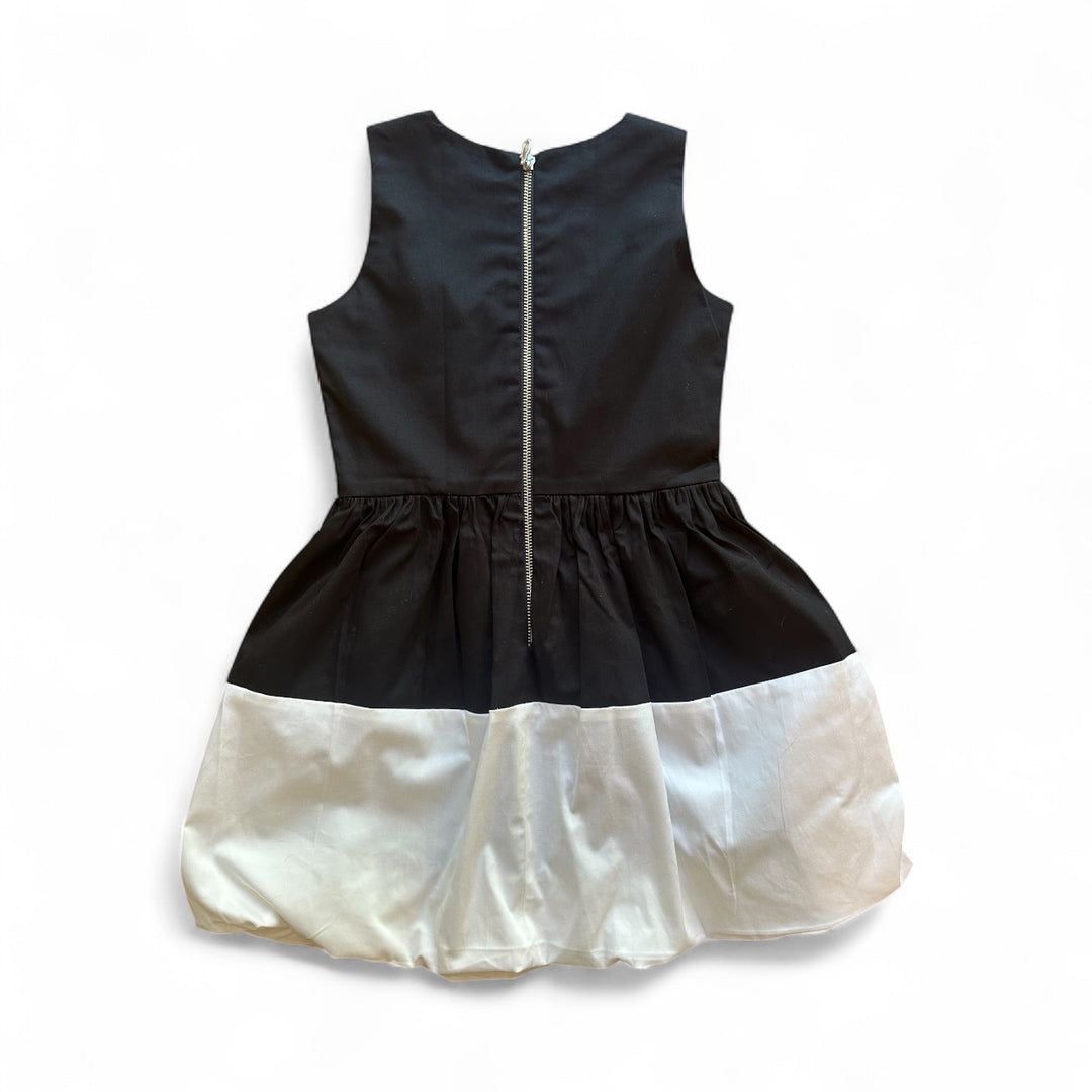 Black & White Colorblock Dress
