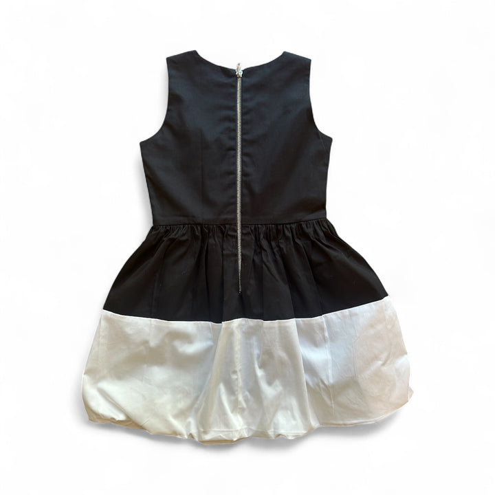 Black & White Colorblock Dress