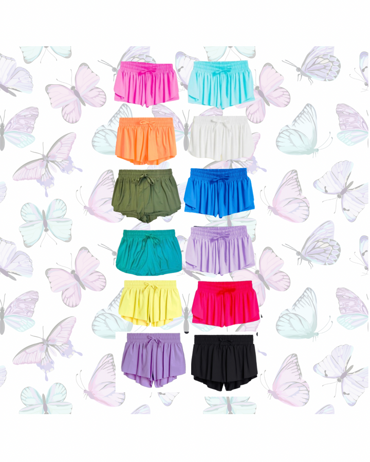 Butterfly Shorts-13 Colors!