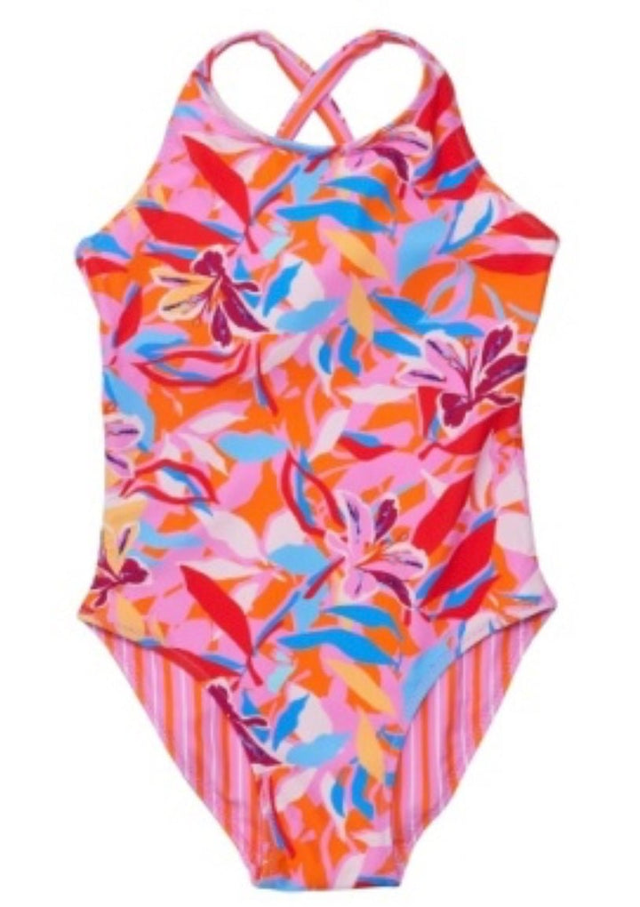 Blooming Sunset One Piece Swimsuit - jernijacks