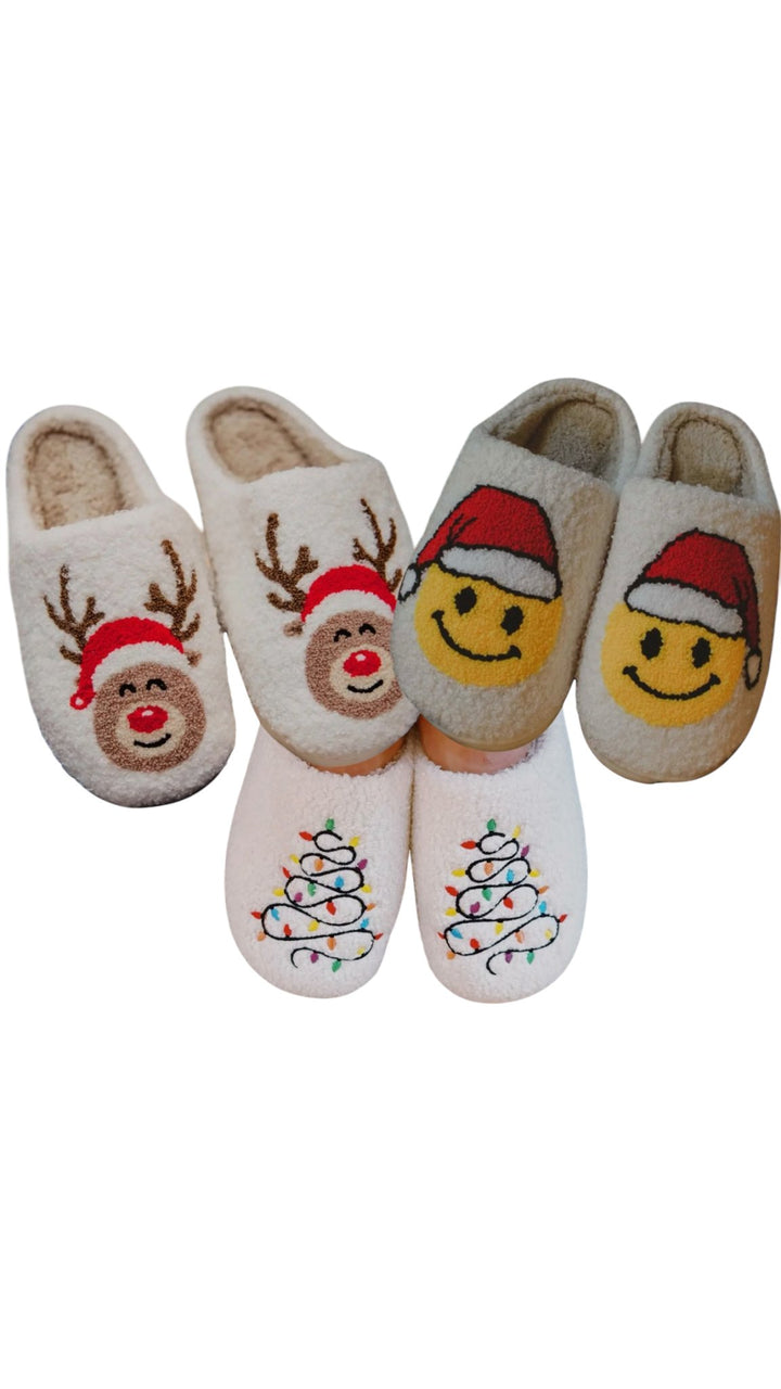 Christmas Slippers - 3 Designs - jernijacks