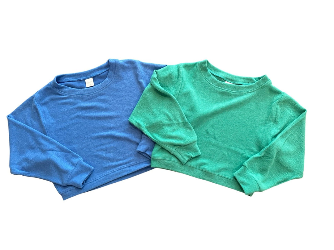 Cuddle Soft Crew Neck Top - 2 COLORS! - jernijacks