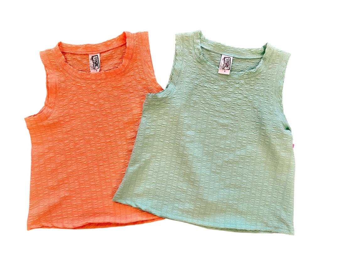 Gauze Checkered Tank - 2 COLORS! - jernijacks