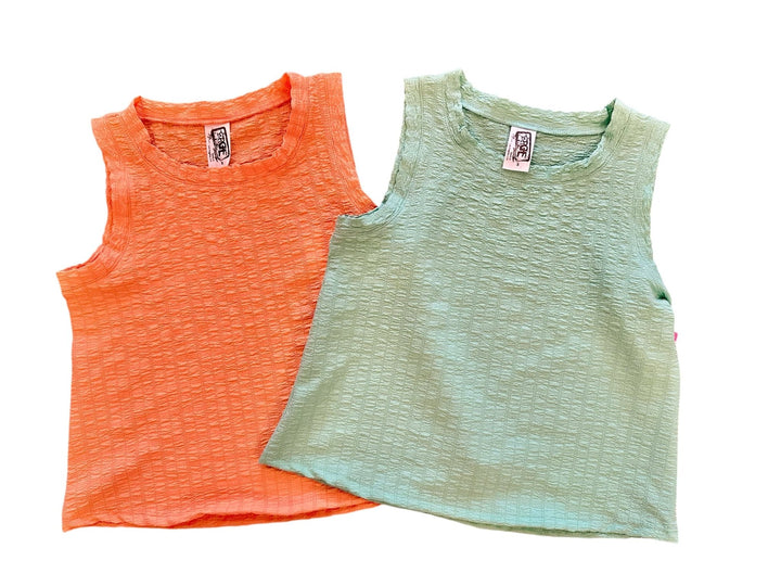 Gauze Checkered Tank - 2 COLORS! - jernijacks