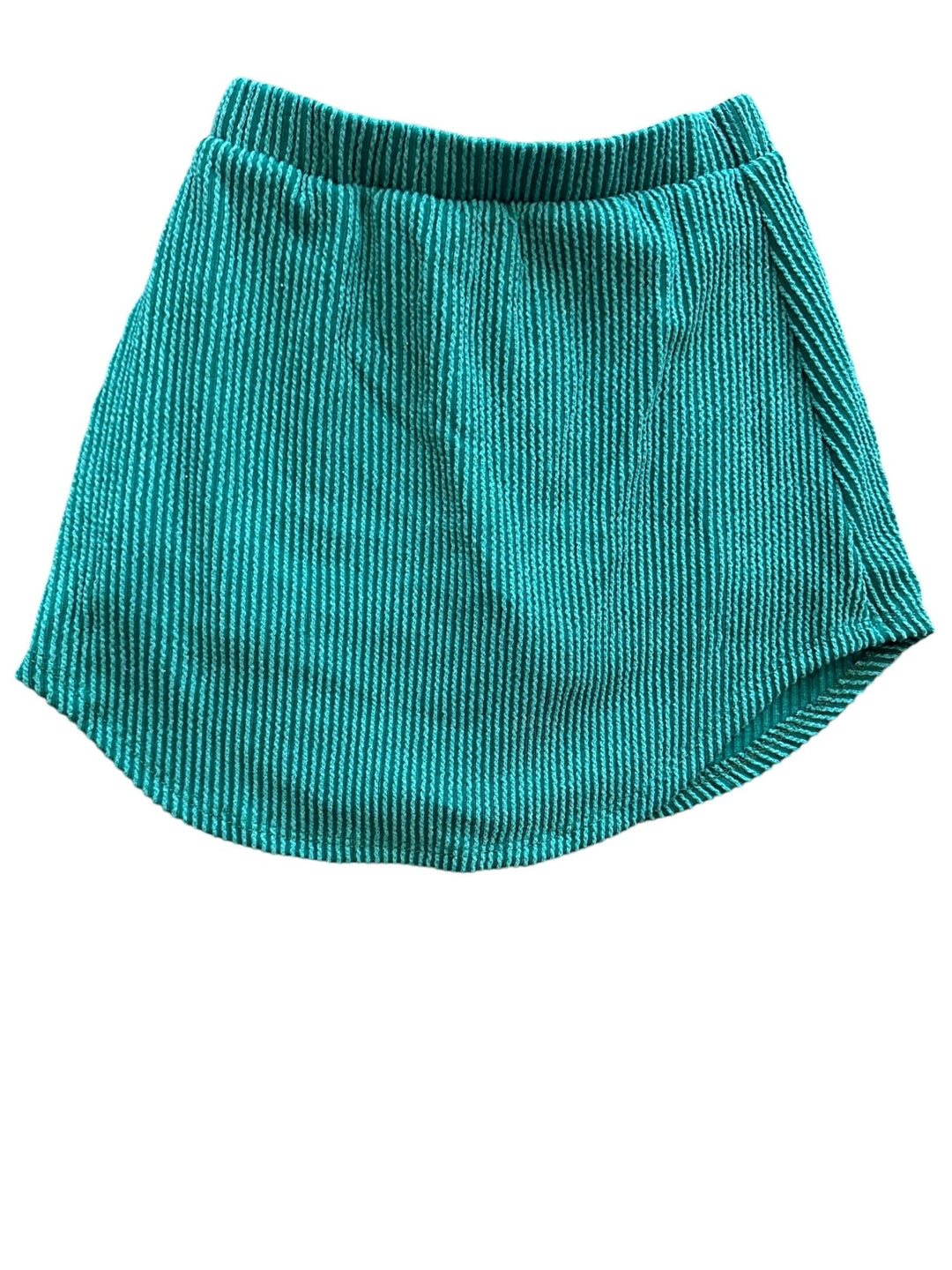 Green Waved Rib Skort - jernijacks