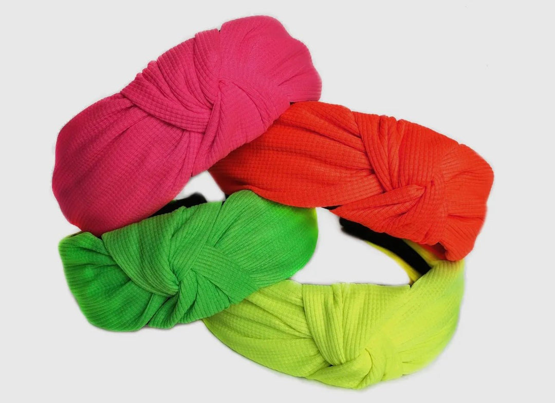 Neon Knotted Headbands - 4 Colors! - jernijacks