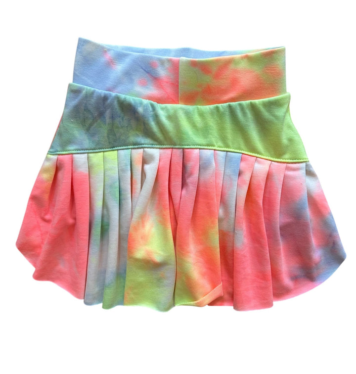 Pastel Tie Dyed Skort - jernijacks