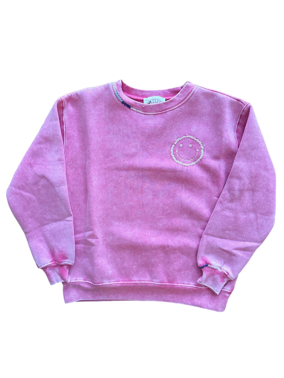 Pink Smiley Sweatshirt - jernijacks