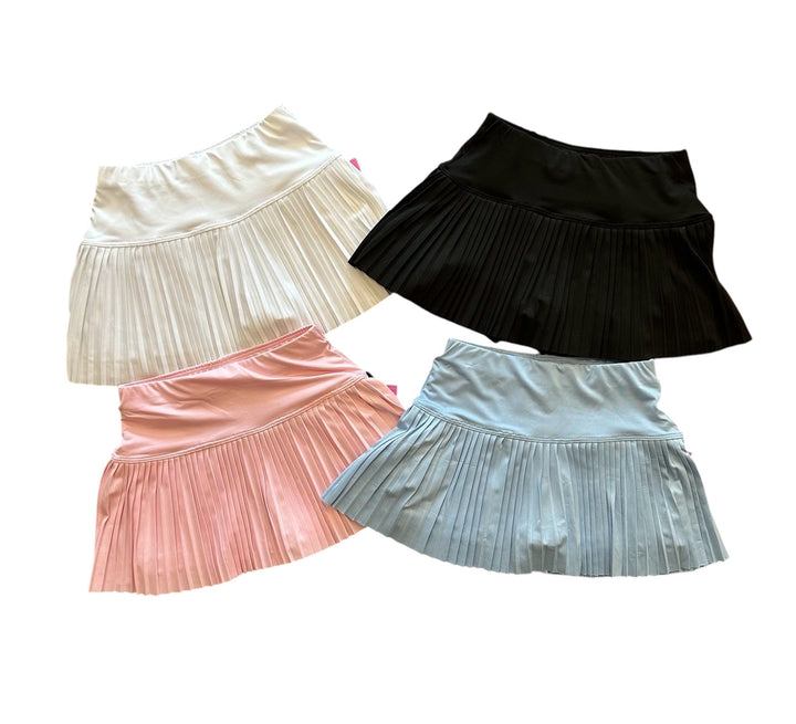 Pleated Skort - 4 COLORS! - jernijacks