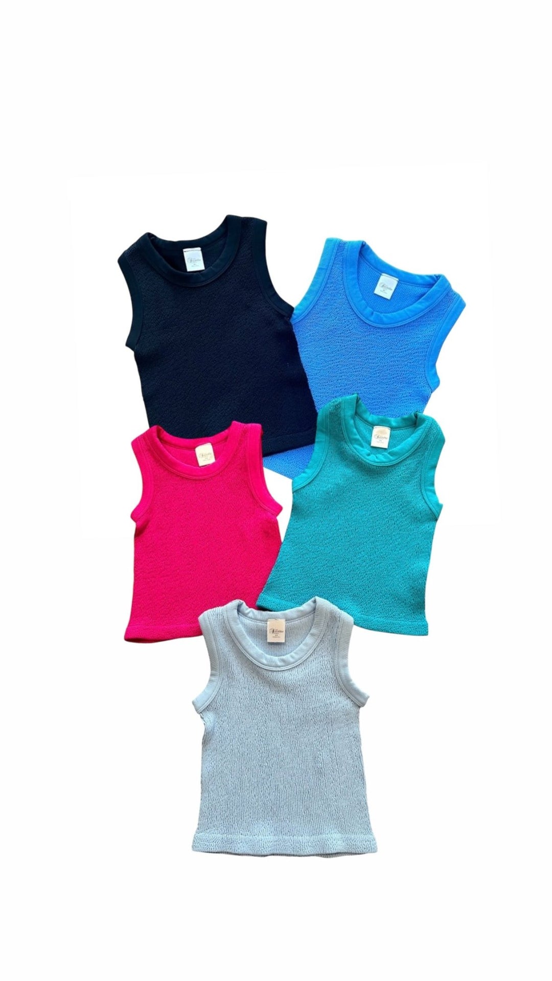 Smocked Sleeveless Tank - 5 Colors! - jernijacks