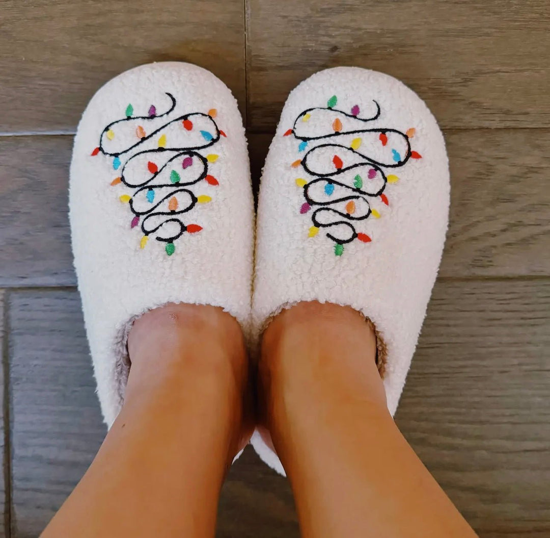 String Lights Slippers - jernijacks