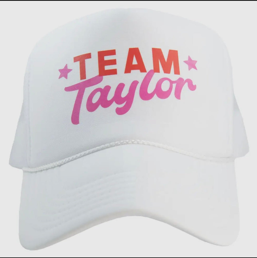 Team Taylor Trucker Hat - 2 Colors! - jernijacks