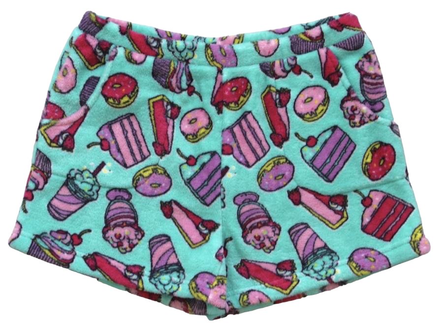 Candy Pink Plush PJ Shorts - jernijacks