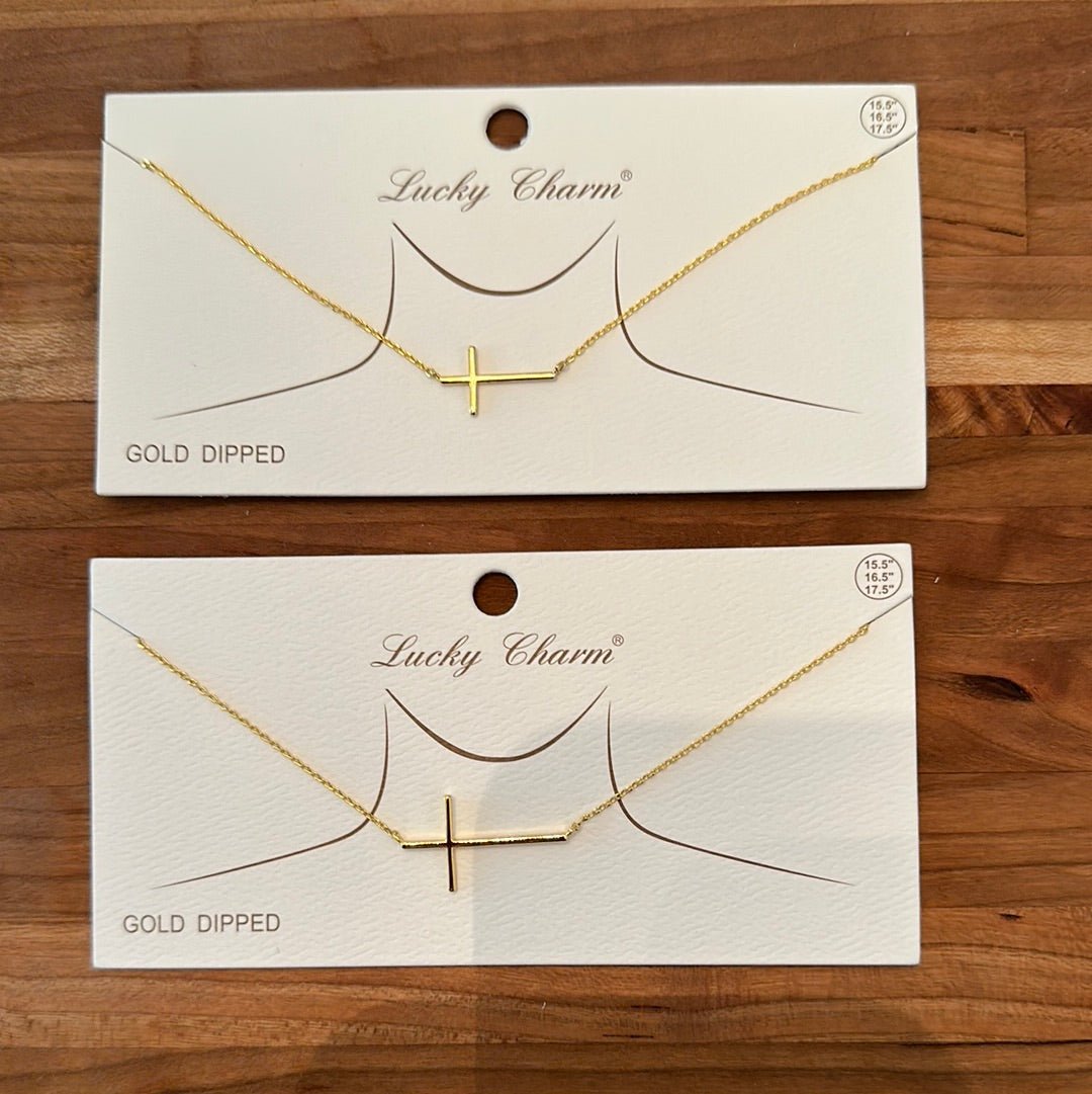Cross Necklace-2 sizes - jernijacks