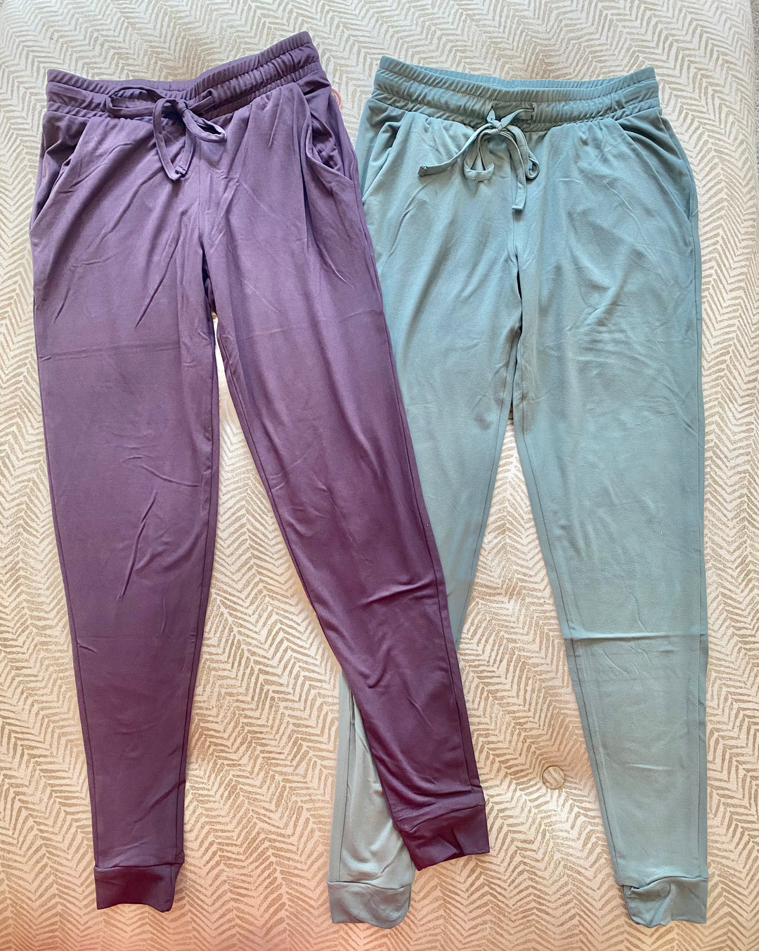 Brushed Poly Solid Jogger-2 Colors!
