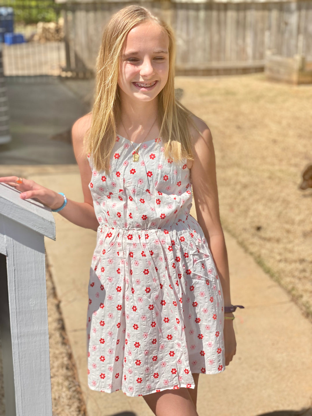 mini molly dress 6 / Chocolate/Nude Spot