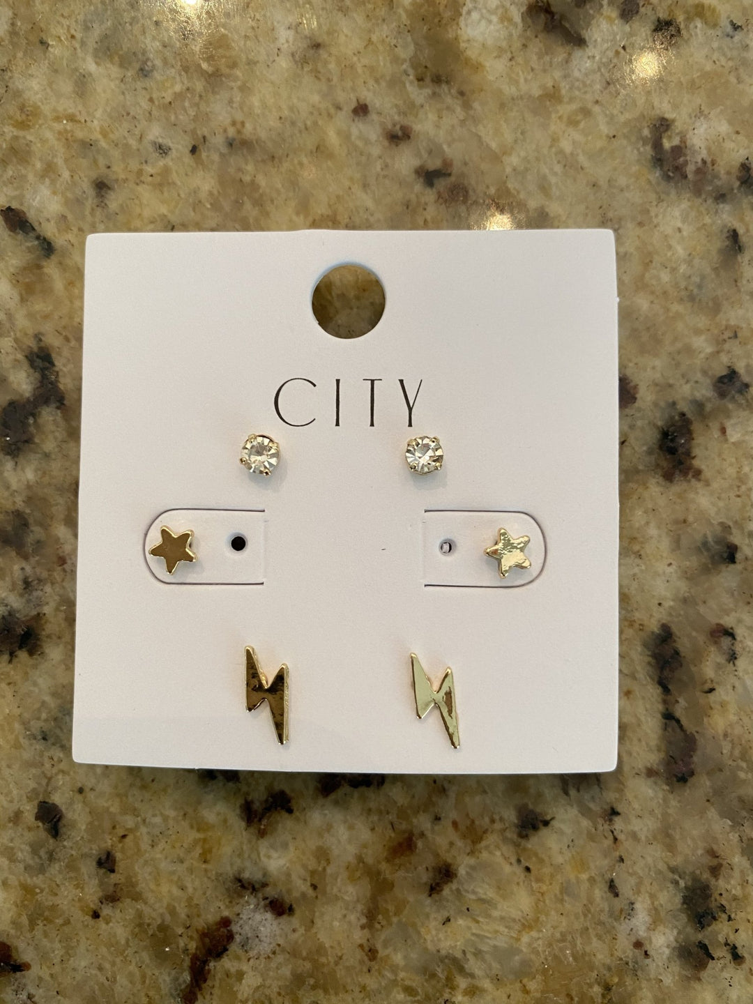 Lightning & Star Earrings Set - jernijacks