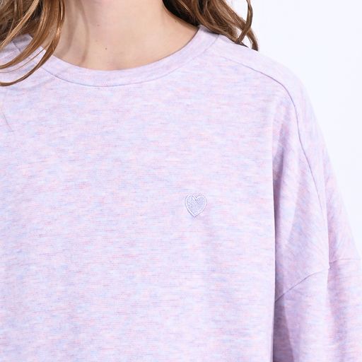 Mauve Heart Sweatshirt - jernijacks