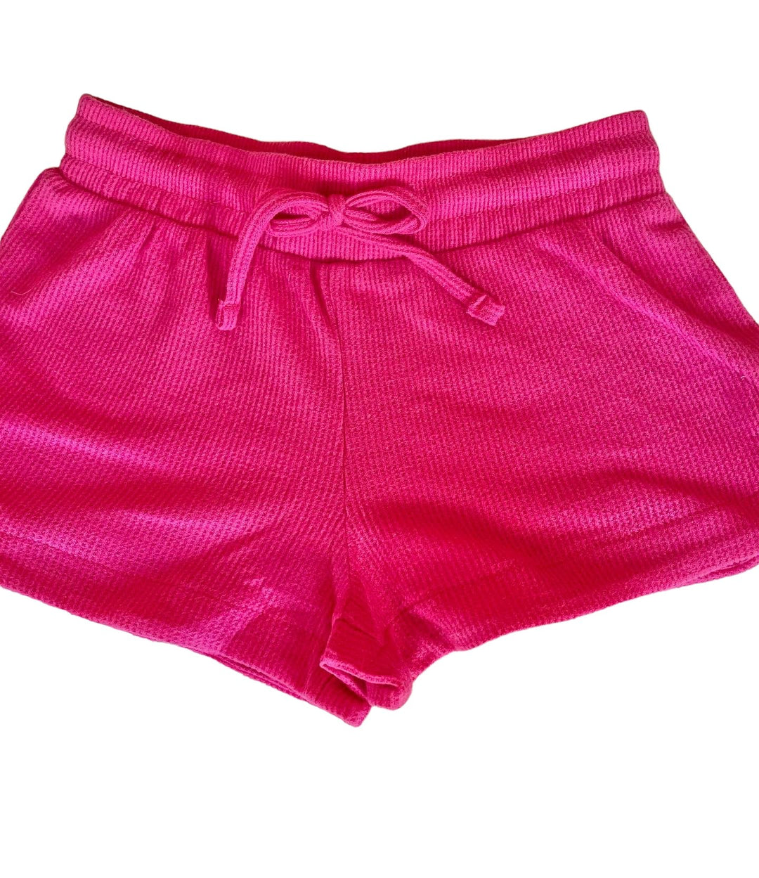 Pink Waffle Shorts - jernijacks