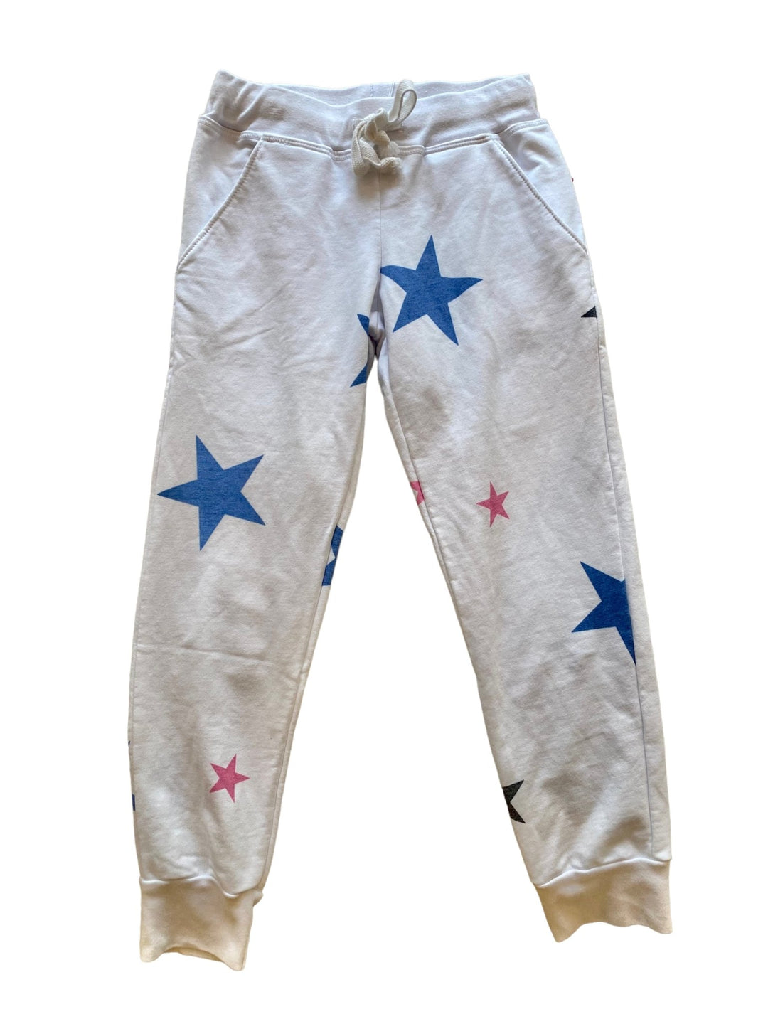 White w/ Stars Sweatpants - jernijacks